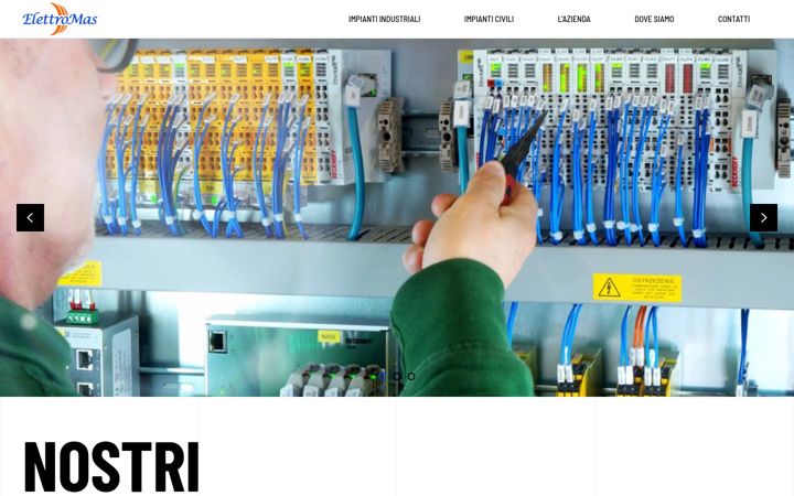 Screenshot of elettromas.com