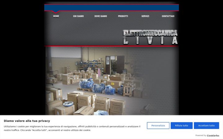 Képernyőkép: elettromeccanicalivia.it