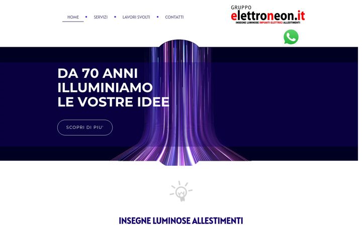 Képernyőkép: elettroneon.it