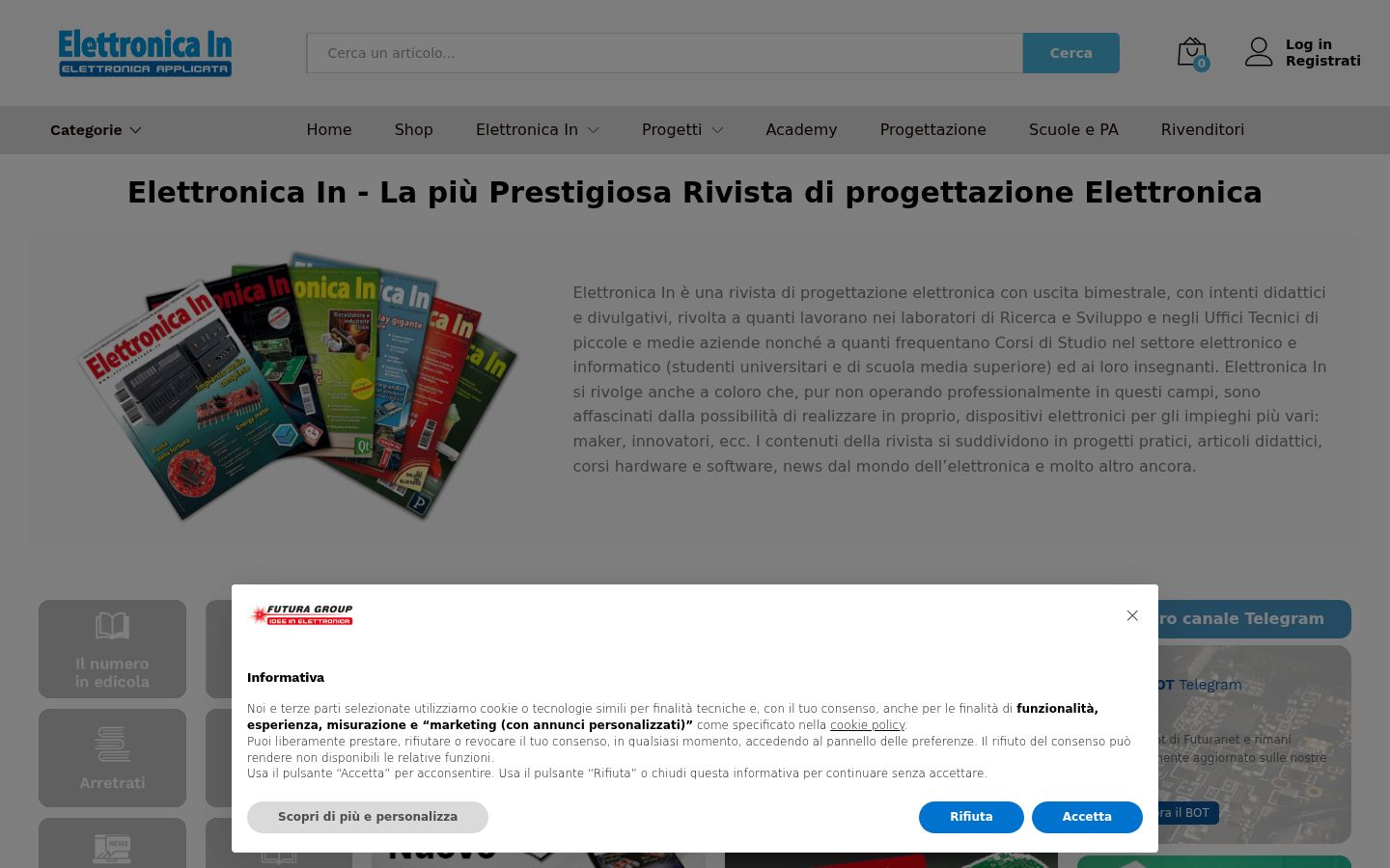 Screenshot tal-banner tal-kunsens muri qabel kwalunkwe interazzjoni