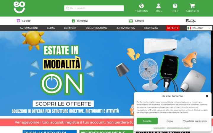 Képernyőkép: elettroonline.it