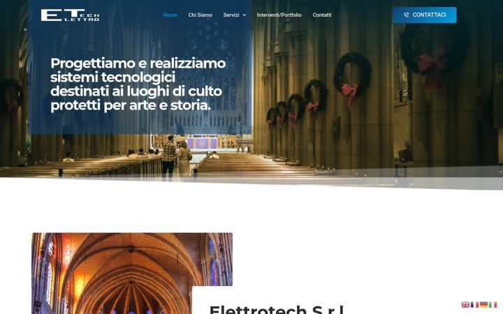 Képernyőkép: elettrotechpadova.it