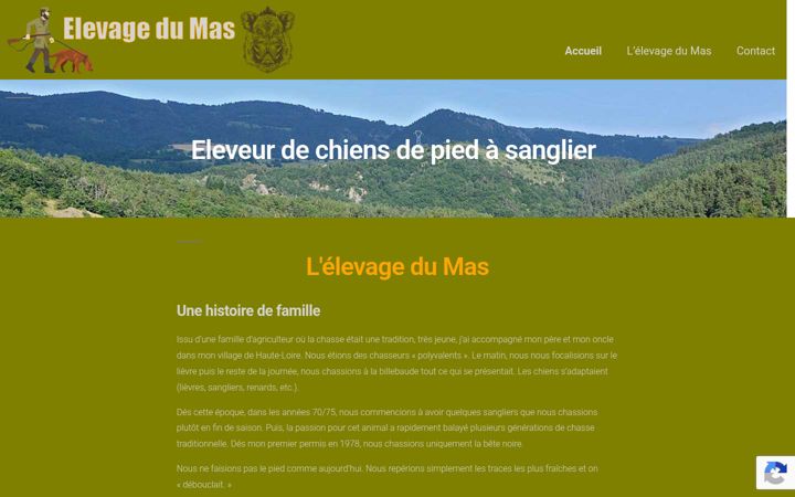 Képernyőkép: elevage-du-mas.fr
