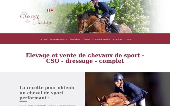 Képernyőkép: elevage-jarsay.fr