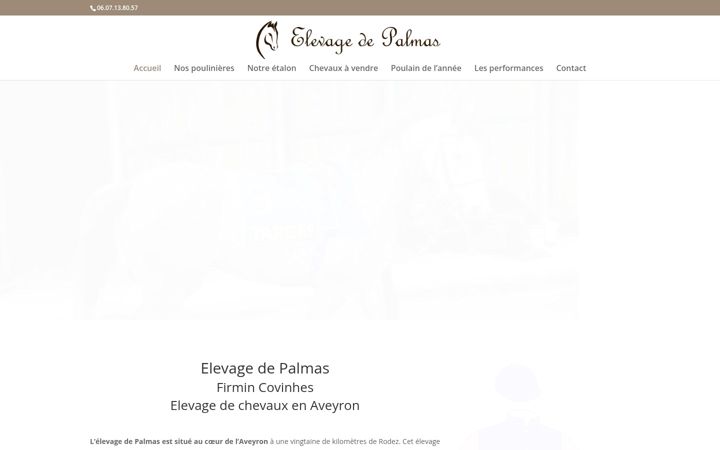 Képernyőkép: elevage-palmas.fr