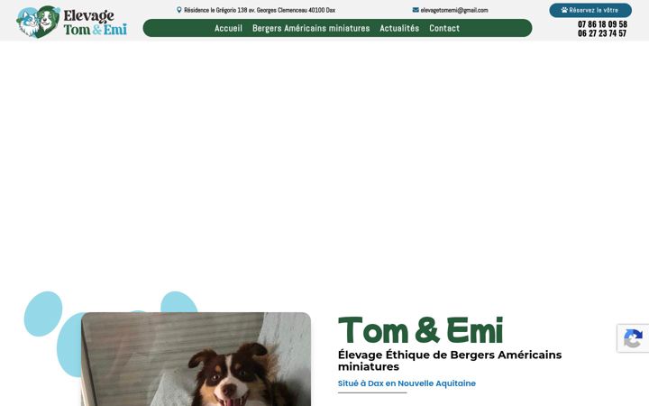 Képernyőkép: elevage-tom-emi.fr