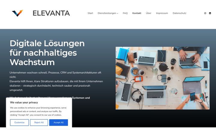 Zrzut ekranu elevanta.io