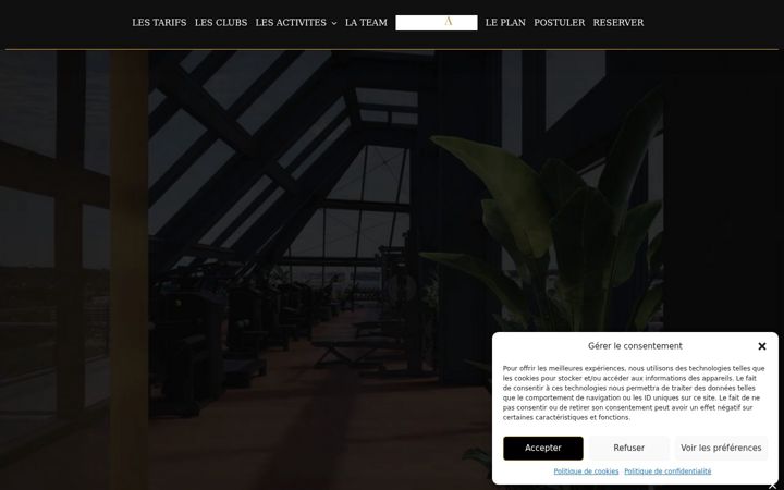 Képernyőkép: elevate-fitness.fr
