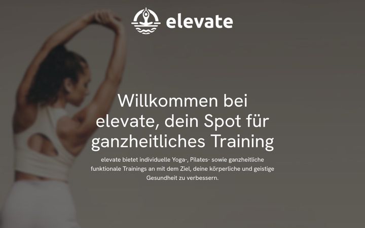 Ekrano kopija elevate-stuttgart.de
