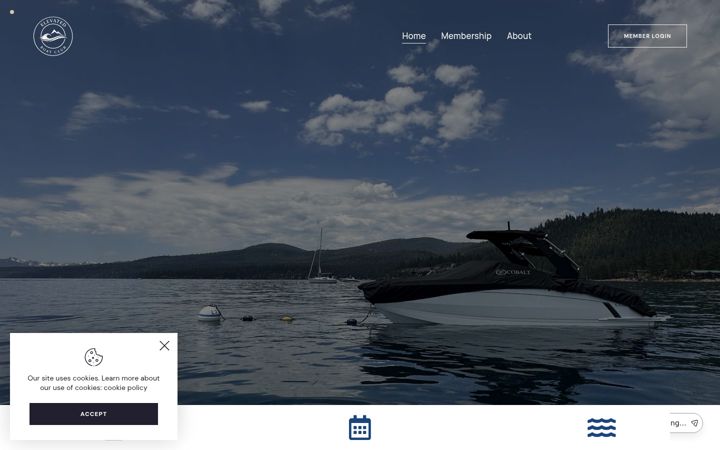 Screenshot of elevatedwatersports.com