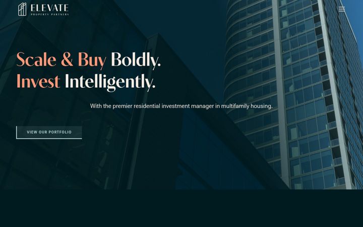 Screenshot of elevateproppartners.com