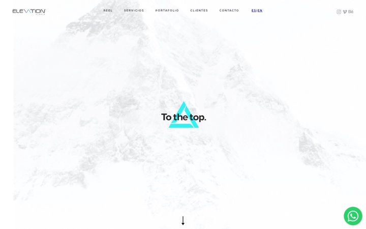 Screenshot of elevation.com.mx
