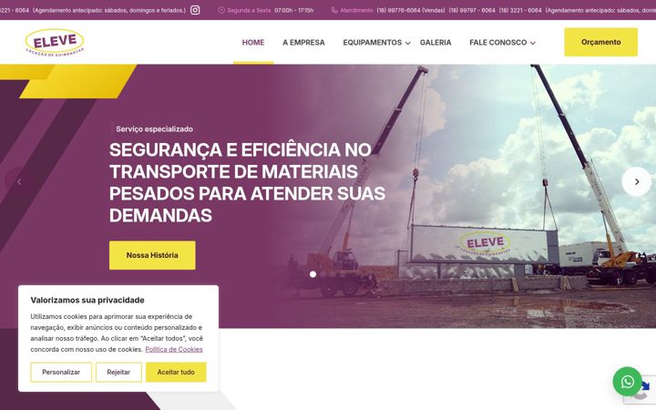 Screenshot of eleve.com.br