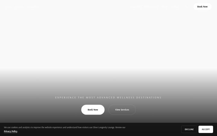 Screenshot of elevelongevity.com