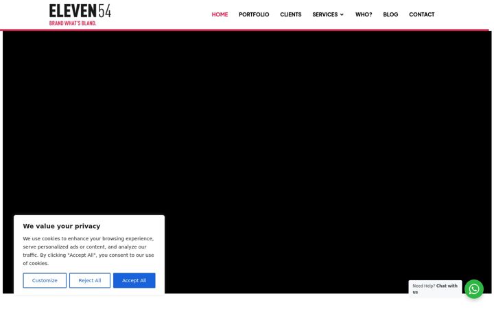 Screenshot of eleven54.com