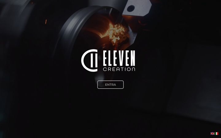 Screenshot of elevencreation.com