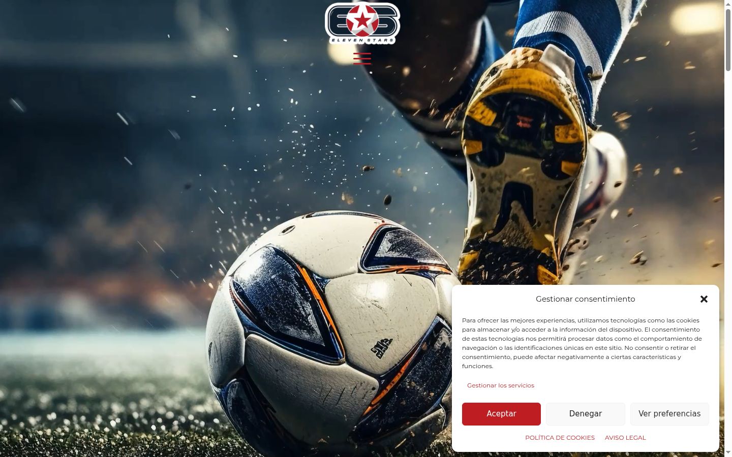 Snímek obrazovky baneru souhlasu zobrazeného před jakoukoli interakcí