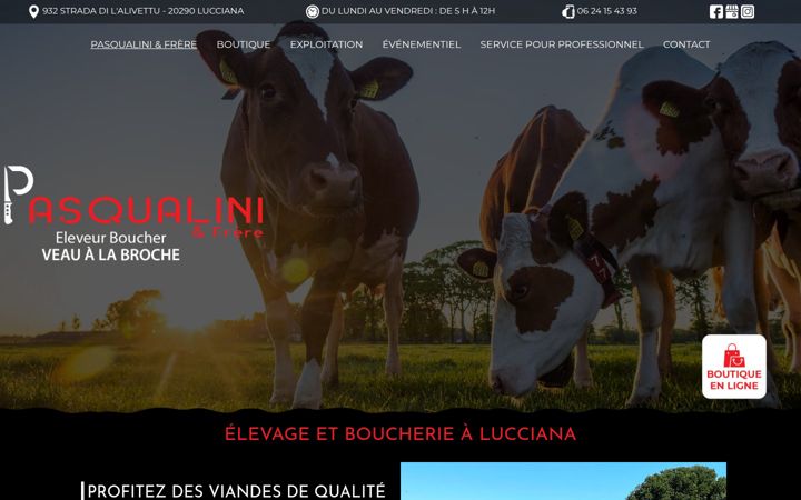 Skærmbillede af eleveur-boucher-pasqualini.fr