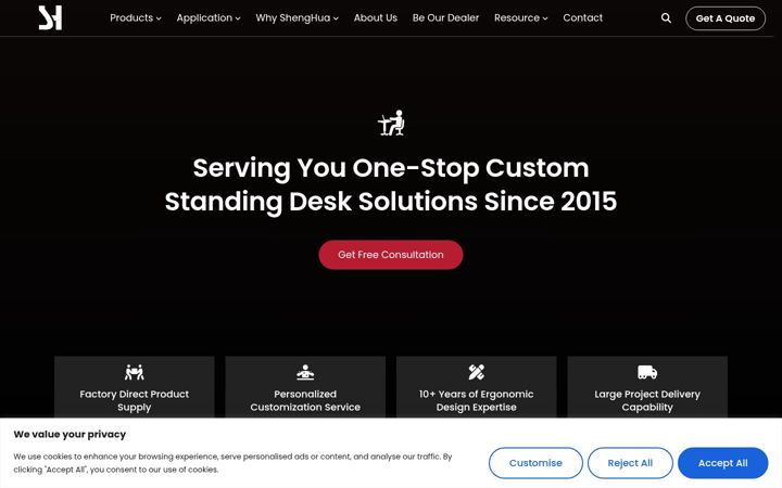 Screenshot of elevidesk.com