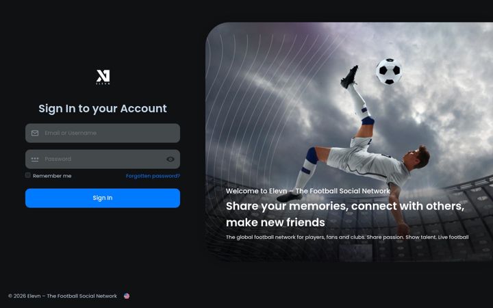 Screenshot of elevn.app