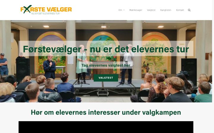 Skjámynd af elevpagten.dk