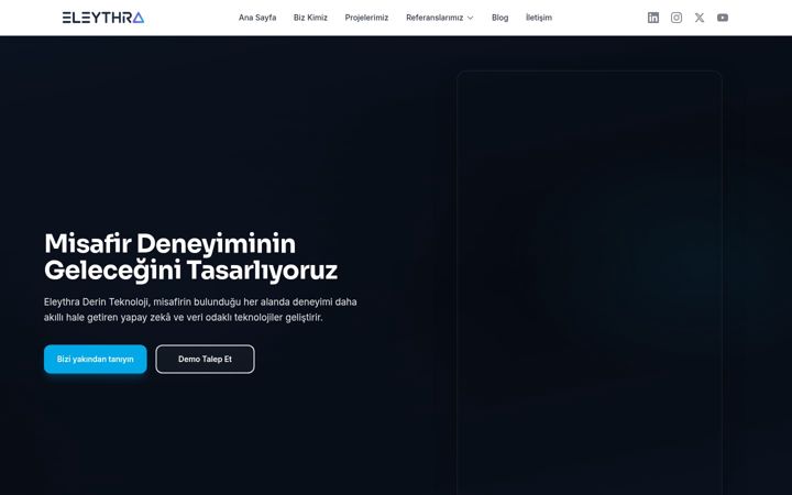 Screenshot of eleythra.com