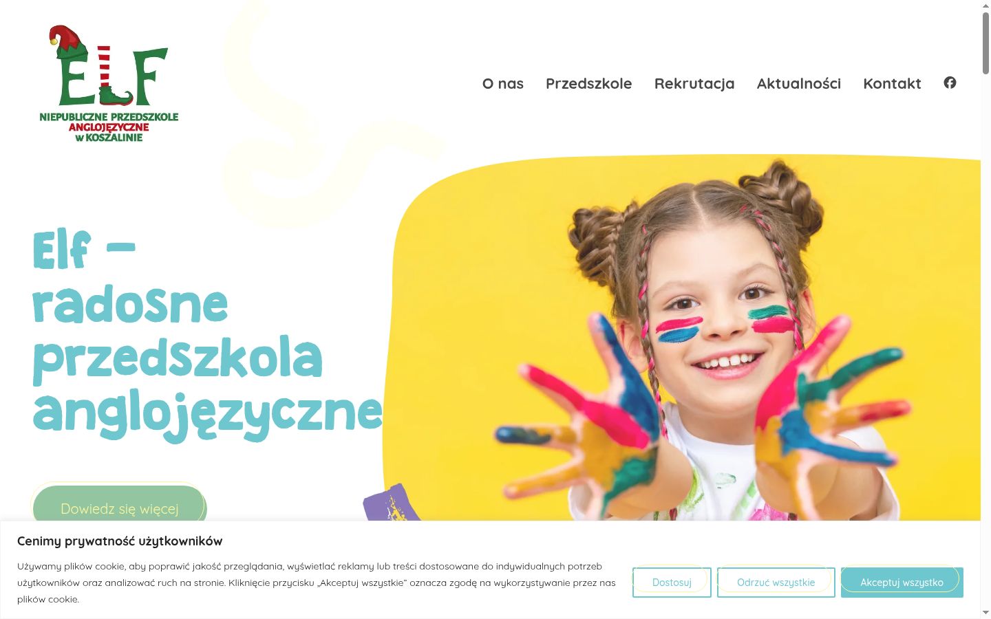 Snímek obrazovky baneru souhlasu zobrazeného před jakoukoli interakcí