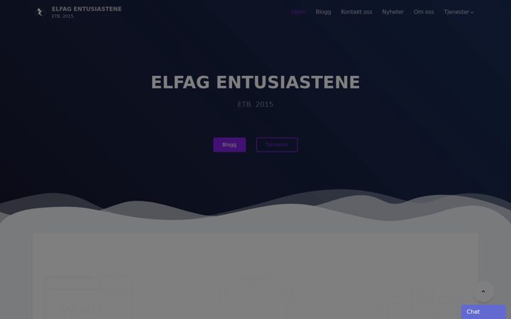 Ekrano kopija elfagentusiastene.no