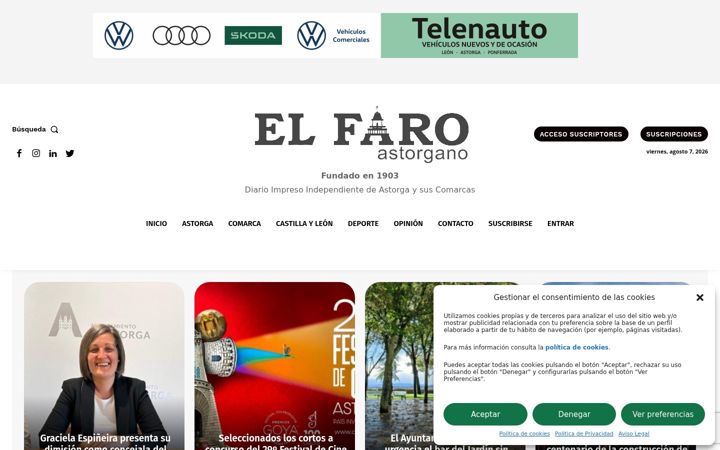Screenshot ta' elfaroastorgano.net