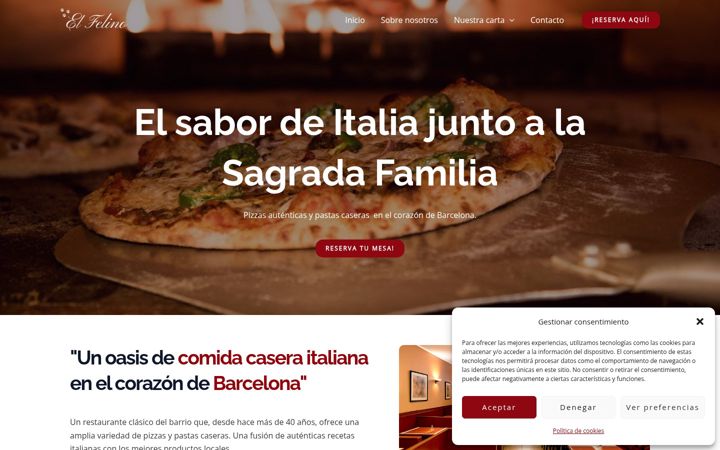 Screenshot of elfelinobcn.com