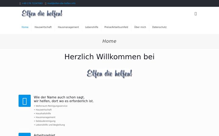 Zrzut ekranu elfen-die-helfen.de