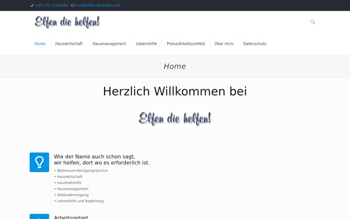 Captura de pantalla de elfen-die-helfen.info