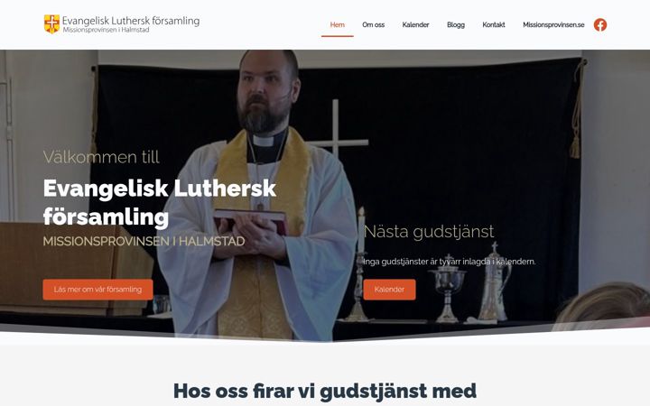 Skærmbillede af elfh.se