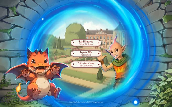 Screenshot of elfia.com