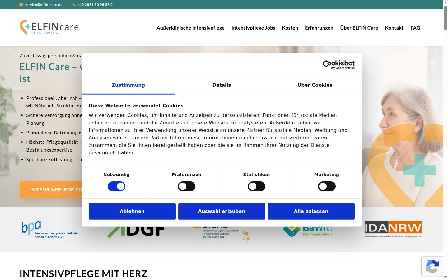 Snímek obrazovky baneru souhlasu zobrazeného před jakoukoli interakcí