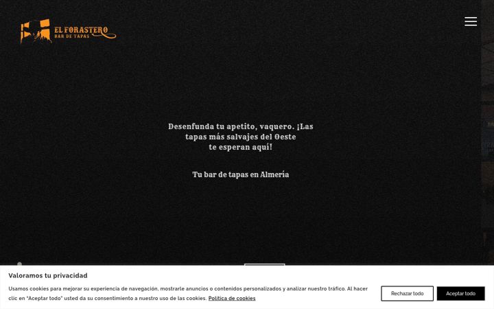 Captura de pantalla de elforastero.com.es