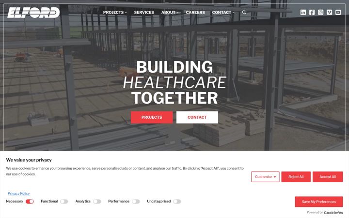Screenshot of elford.com