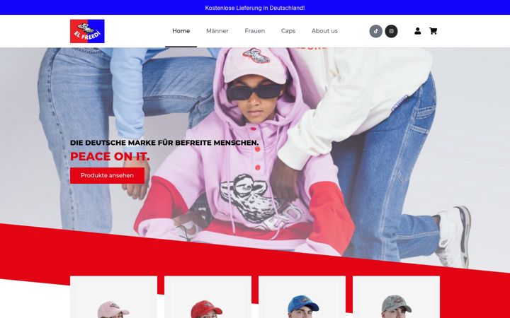 Screenshot of elfreedi.com