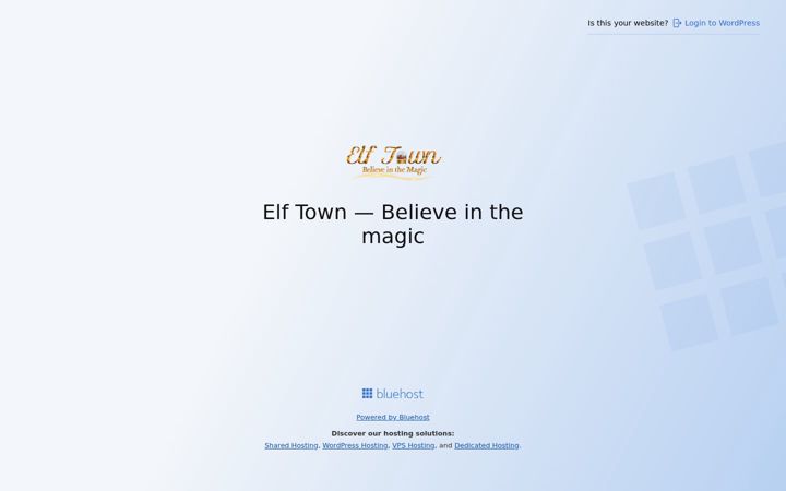 Screenshot of elftown.ie