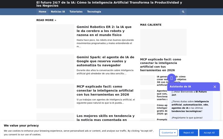 Screenshot of elfuturo247.com