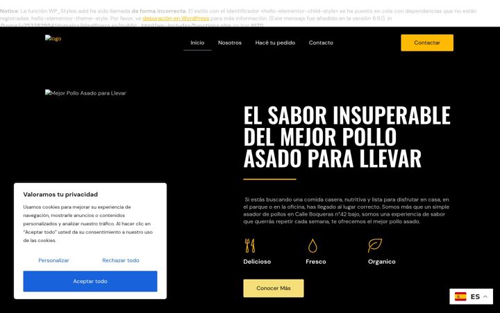 Captura de pantalla de elgallinero.es