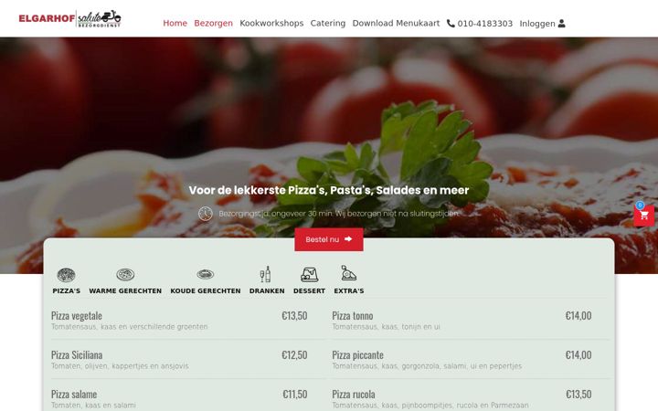 Screenshot di elgarhofsalute.nl