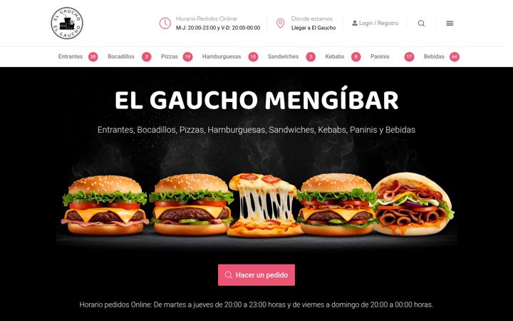 Screenshot of elgauchomengibar.com