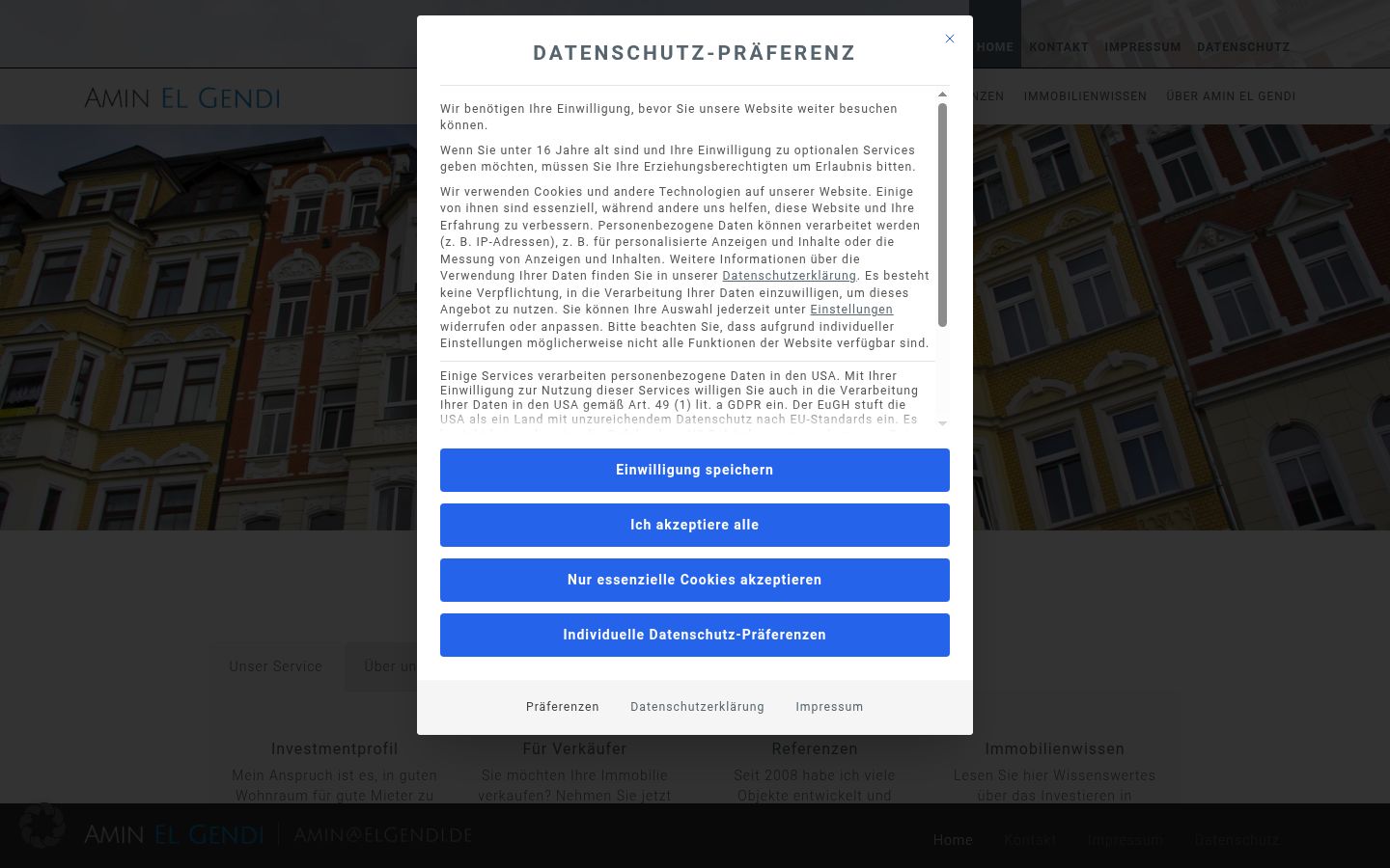 Sutikimo reklamjuostės, rodytos prieš bet kokią sąveiką, ekrano kopija