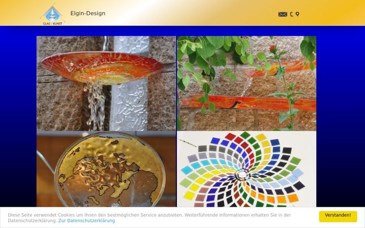 Screenshot van elgin-design.eu