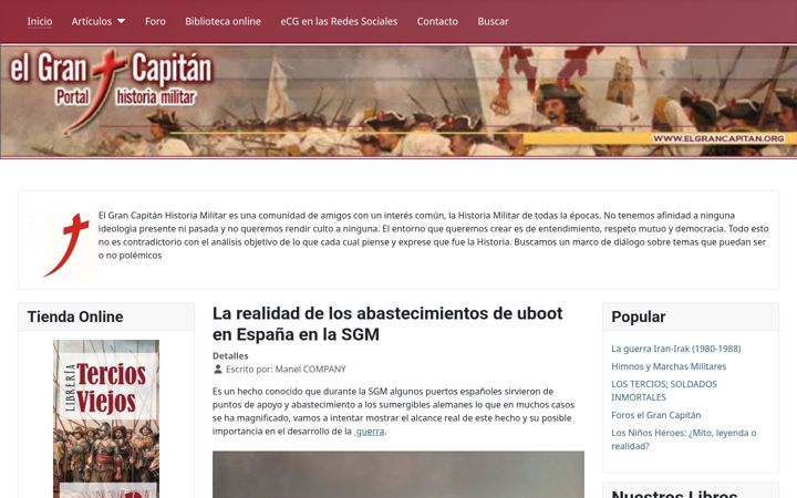 Screenshot von elgrancapitan.org