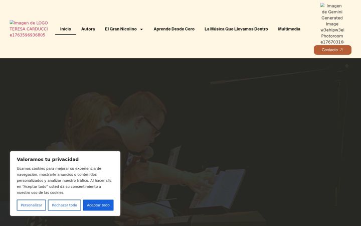 Screenshot of elgrannicolino.com