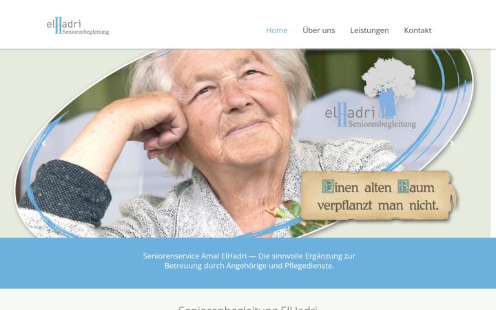 Skärmbild av elhadri.de