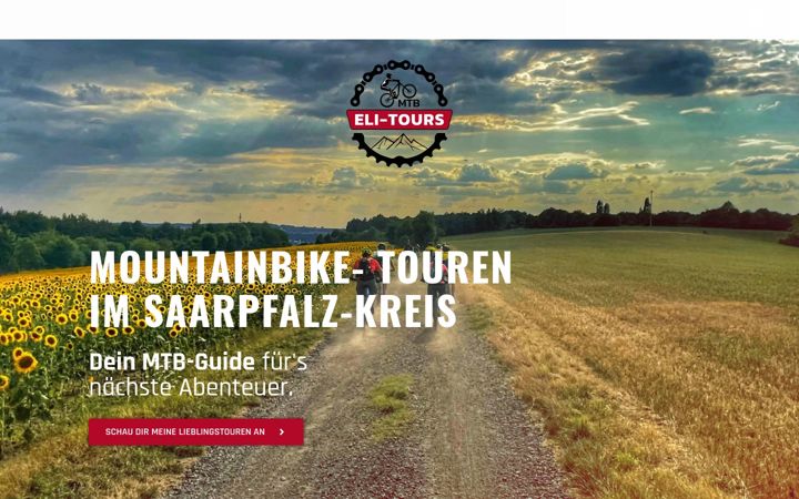 Skärmbild av eli-tours.de