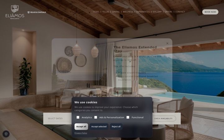 Screenshot of eliamos.com
